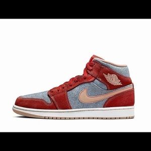 Air Jordan 1 mid "Denim" DM4352-600 sizes 7-13 brand new original box authentic